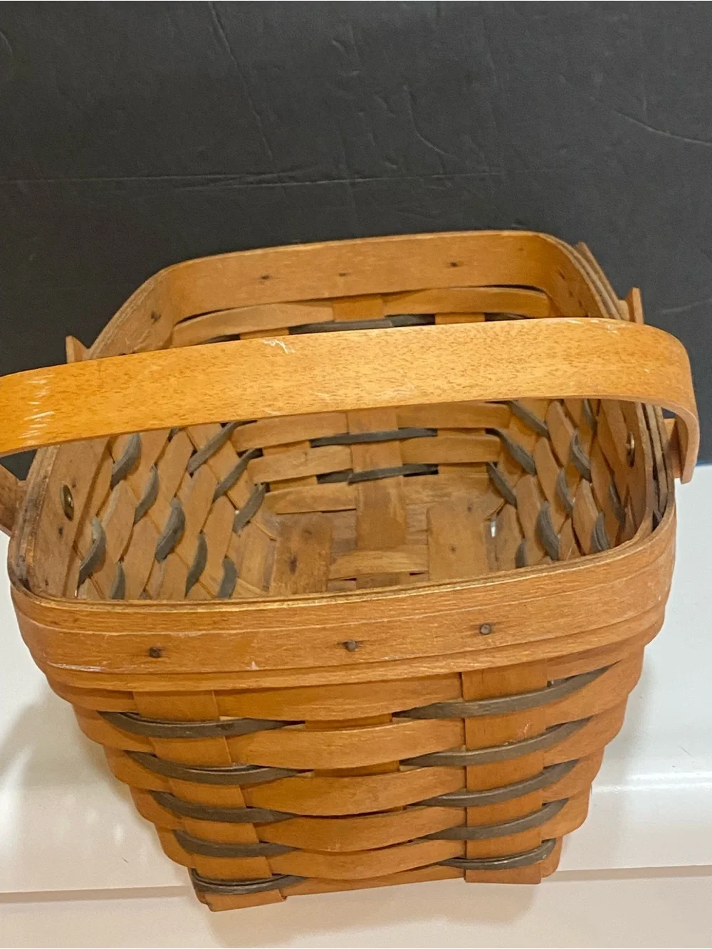 Vintage Longaberger Rectangular Market Basket